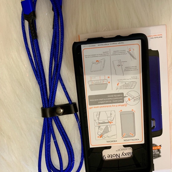Brand new galaxy note 9 phone case and usb cable - Picture 3 of 3